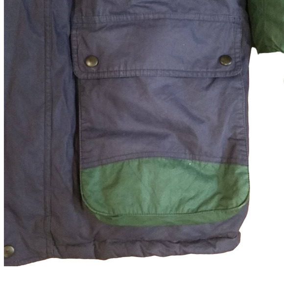 GANT VTG Color Block Down Filled Puffer, Men's Coat - Green / Red / Blue  SZ  L - Picture 5 of 7